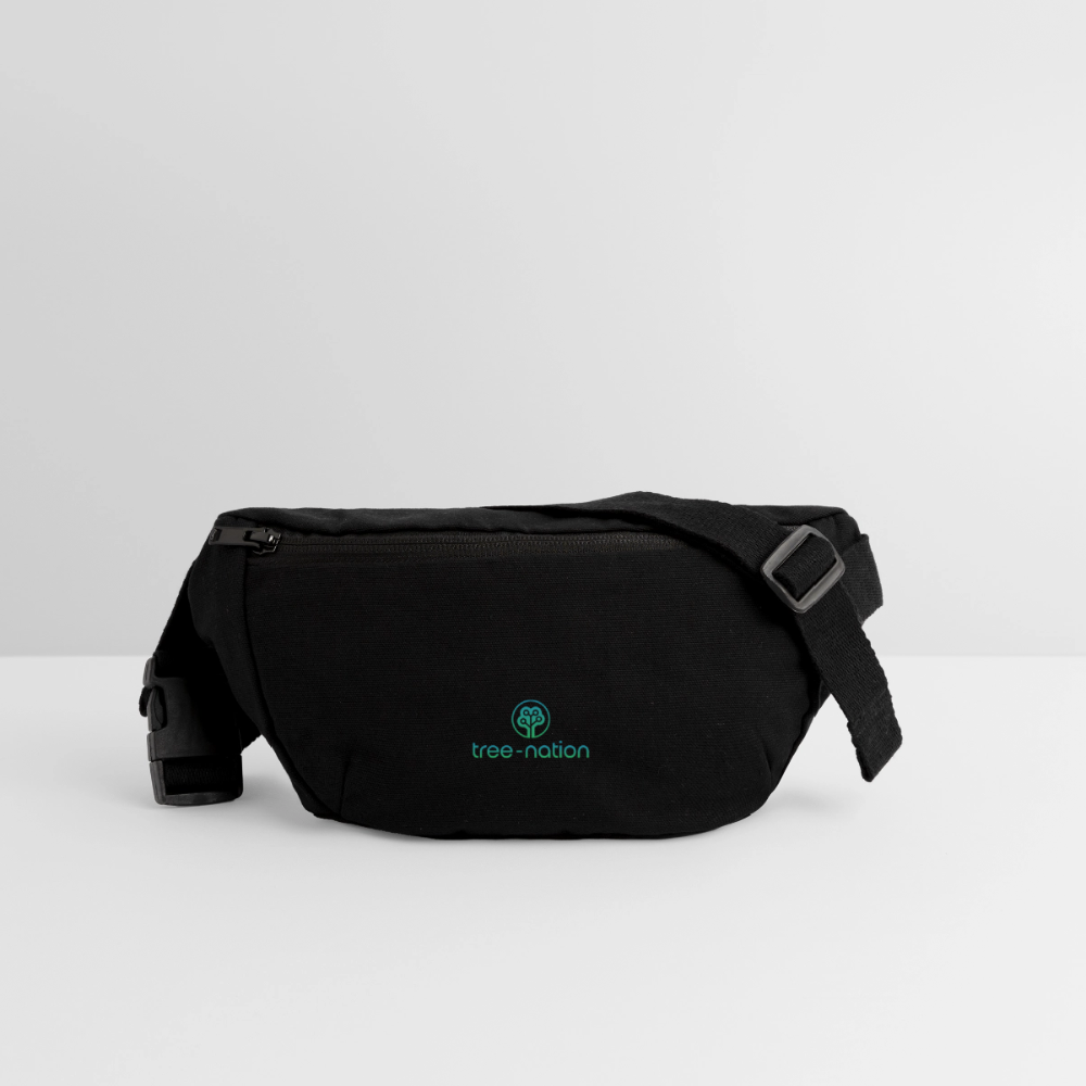 Recycled Hip Bag - black