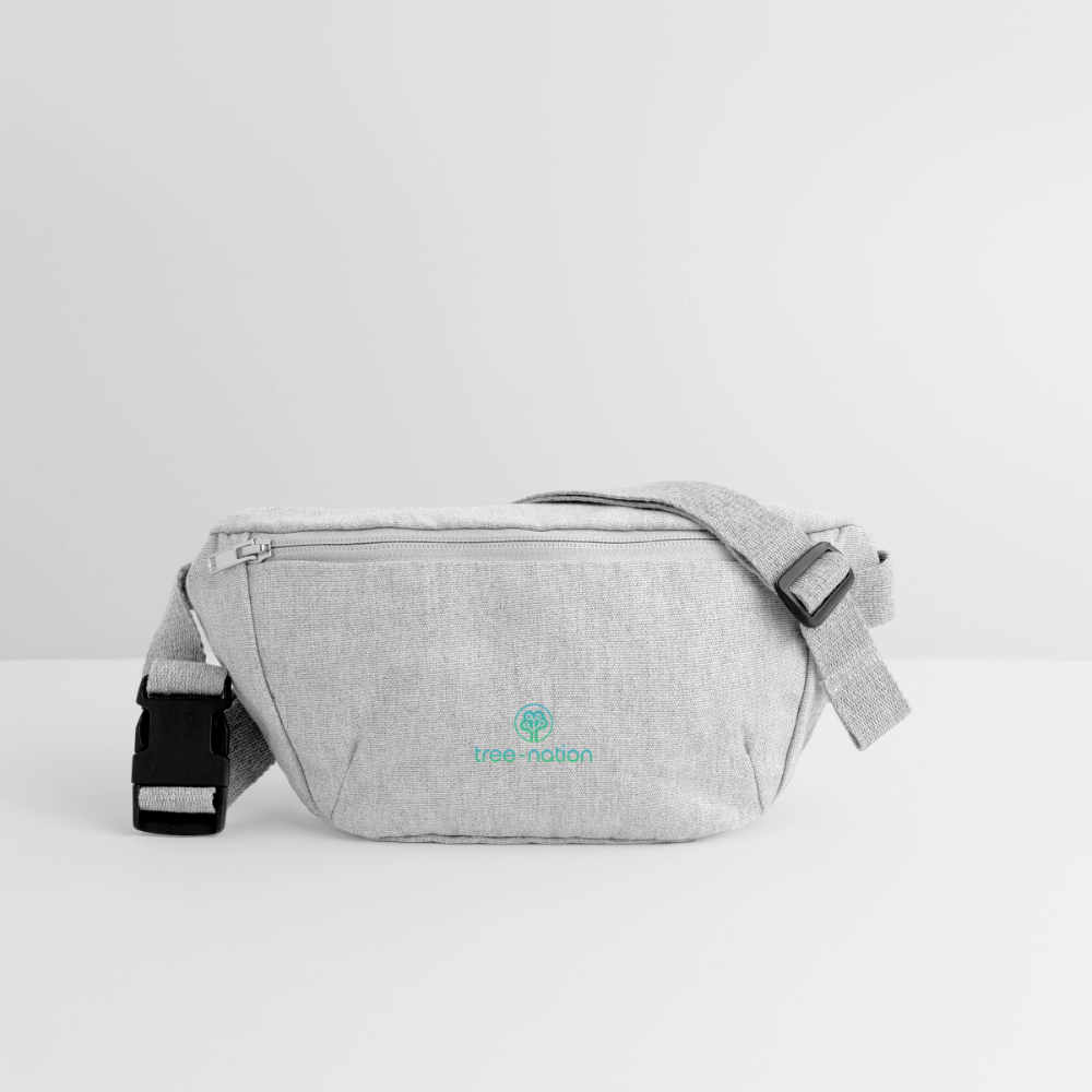 Recycled Hip Bag - heather grey