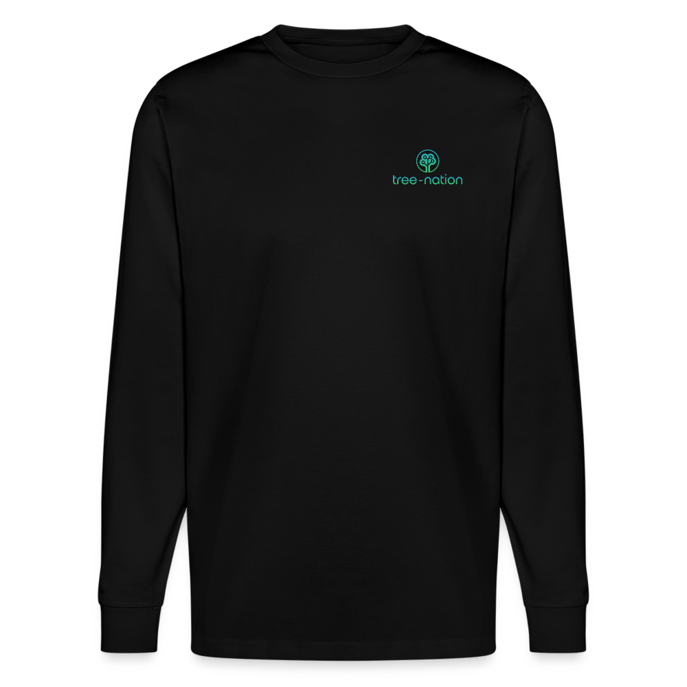 SHIFTS DRY Unisex Organic Longsleeve Shirt - black