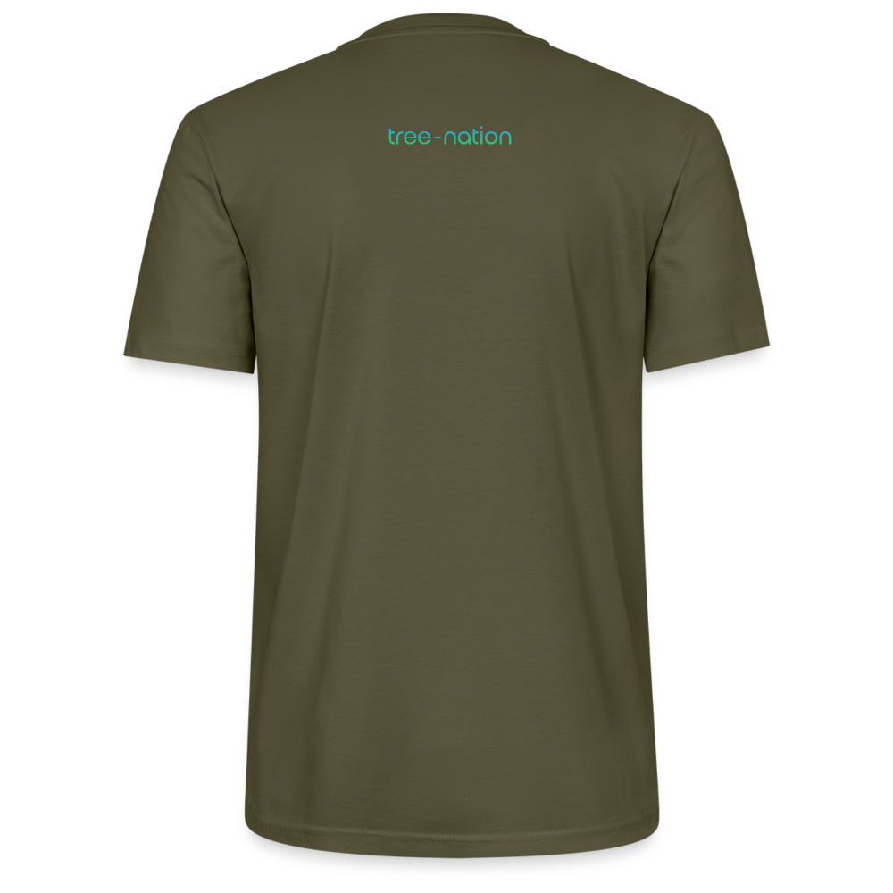 Men's Organic Logo T-Shirt + 10 trees - khaki
