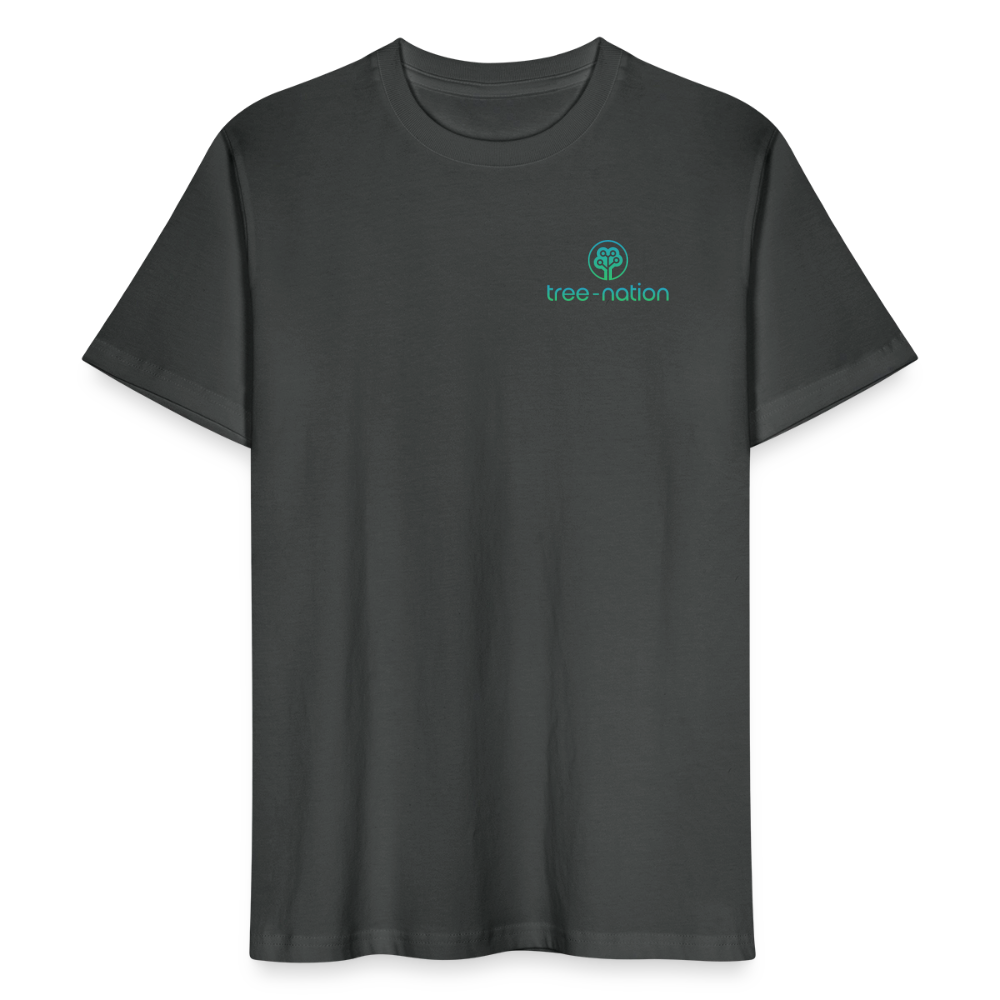 Organic Logo T-Shirt + 10 trees - anthracite