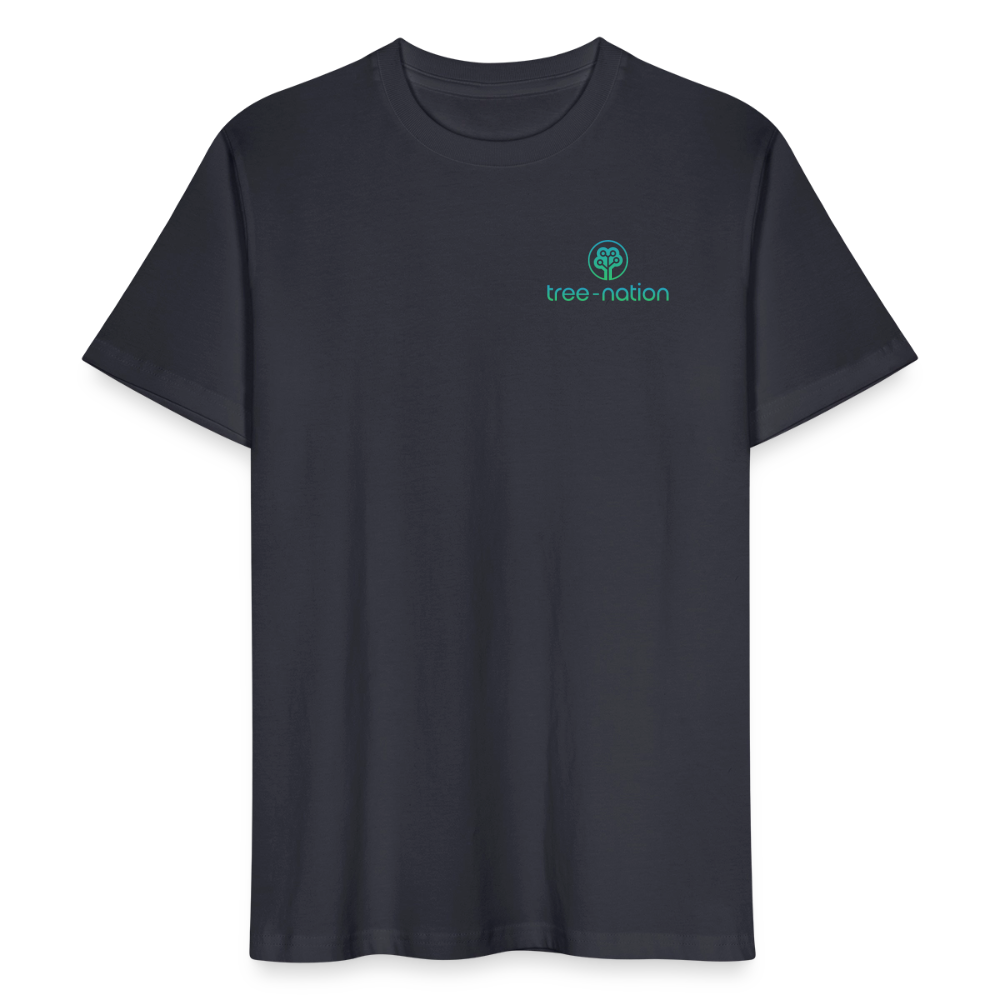 Organic Logo T-Shirt + 10 trees - India Ink Grey