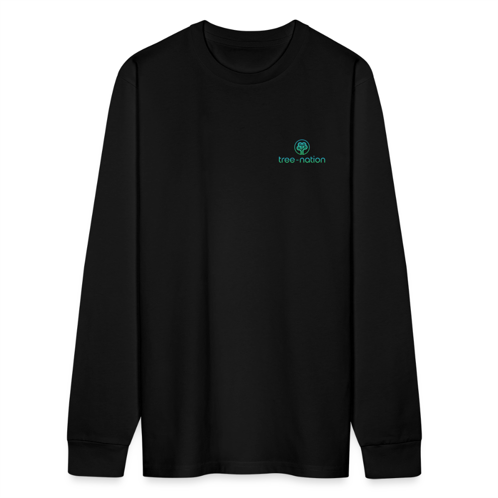 SHIFTS DRY Unisex Organic Longsleeve Shirt - black