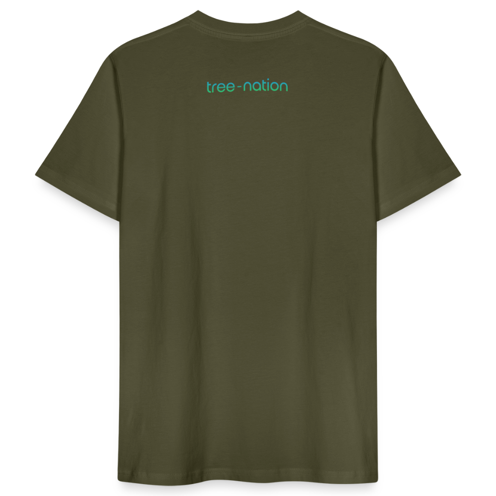 Men's Organic Logo T-Shirt + 10 trees - khaki