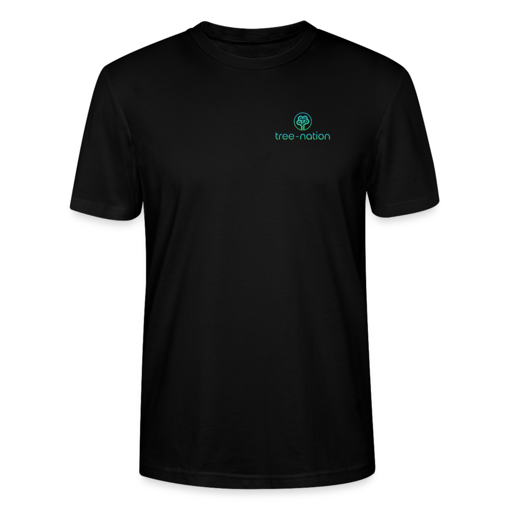 Organic Logo T-Shirt + 10 trees - black