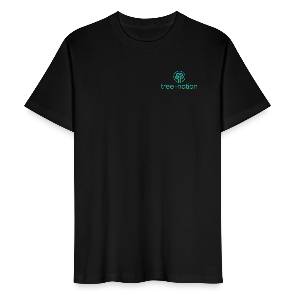 Organic Logo T-Shirt + 10 trees - black