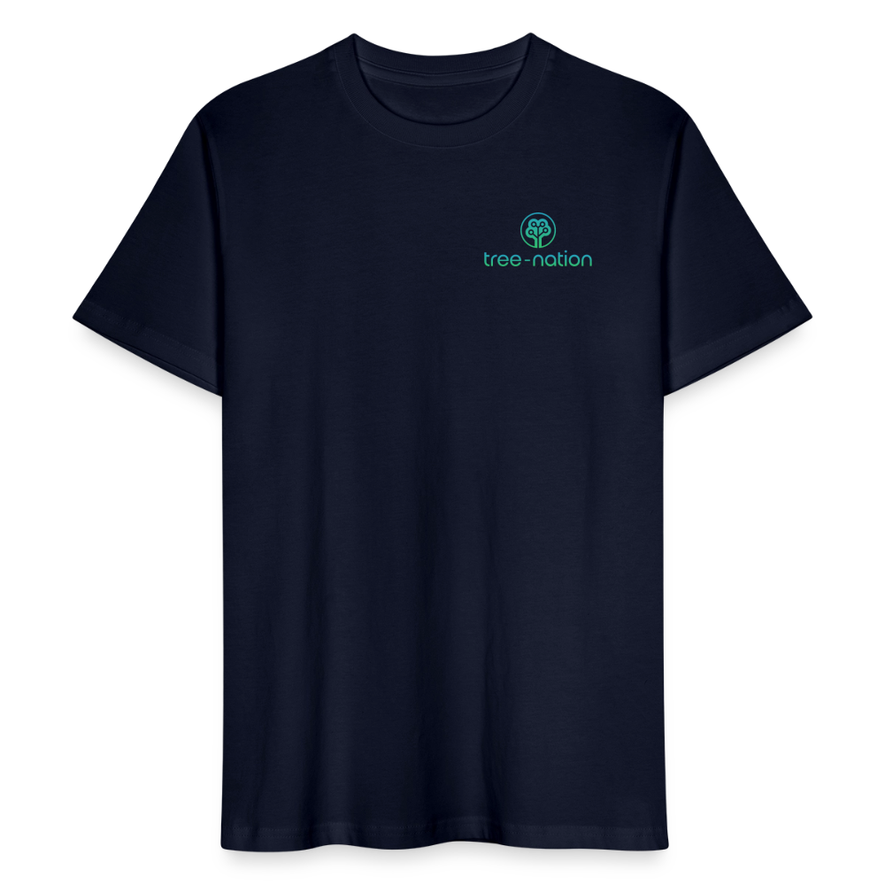 Organic Logo T-Shirt + 10 trees - navy