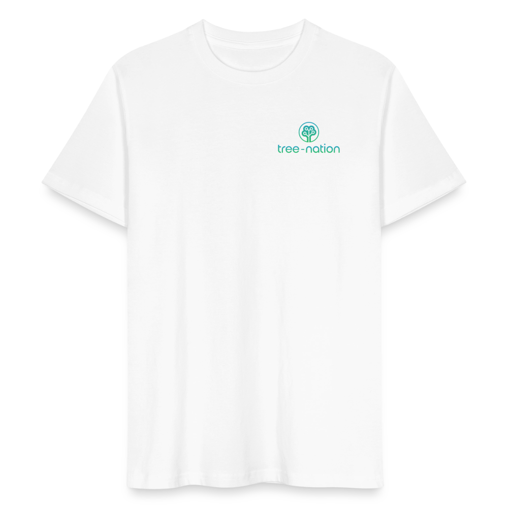 Organic Logo T-Shirt + 10 trees - white