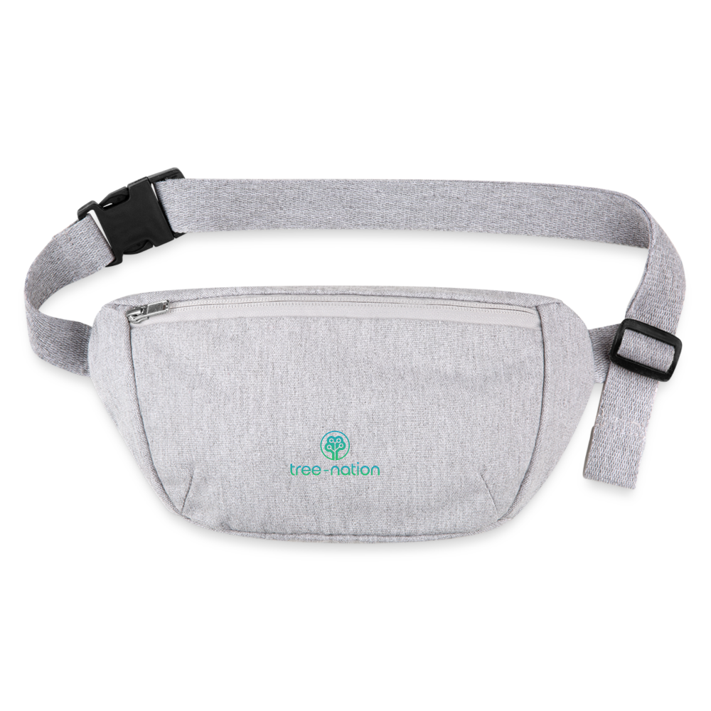 Recycled Hip Bag - heather grey