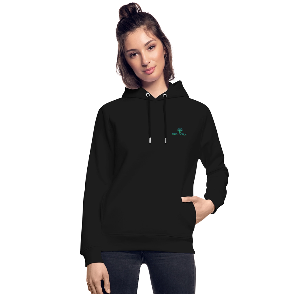 Unisex Organic Hoodie by Stanley & Stella - black