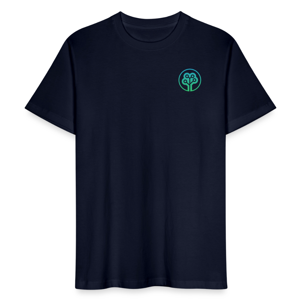 Men's Organic Logo T-Shirt + 10 trees - navy