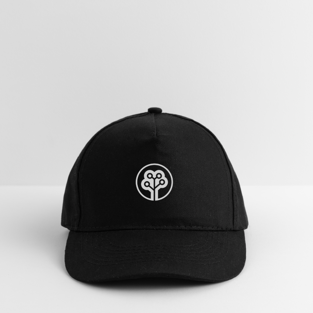 Organic Baseball Cap + 10 trees - black