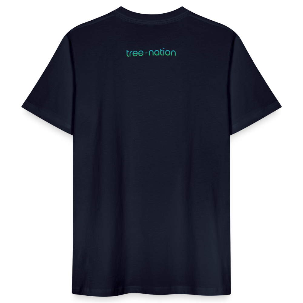 Men's Organic Logo T-Shirt + 10 trees - navy