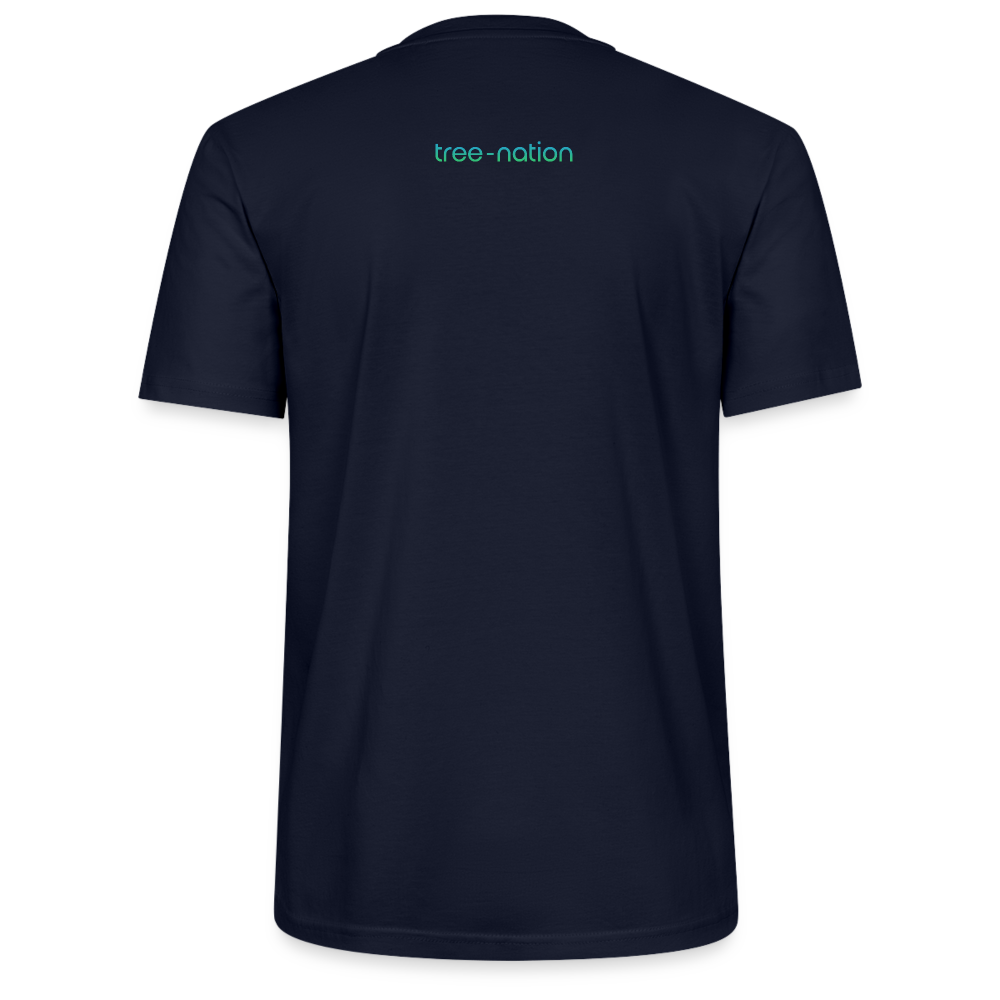 Men's Organic Logo T-Shirt + 10 trees - navy