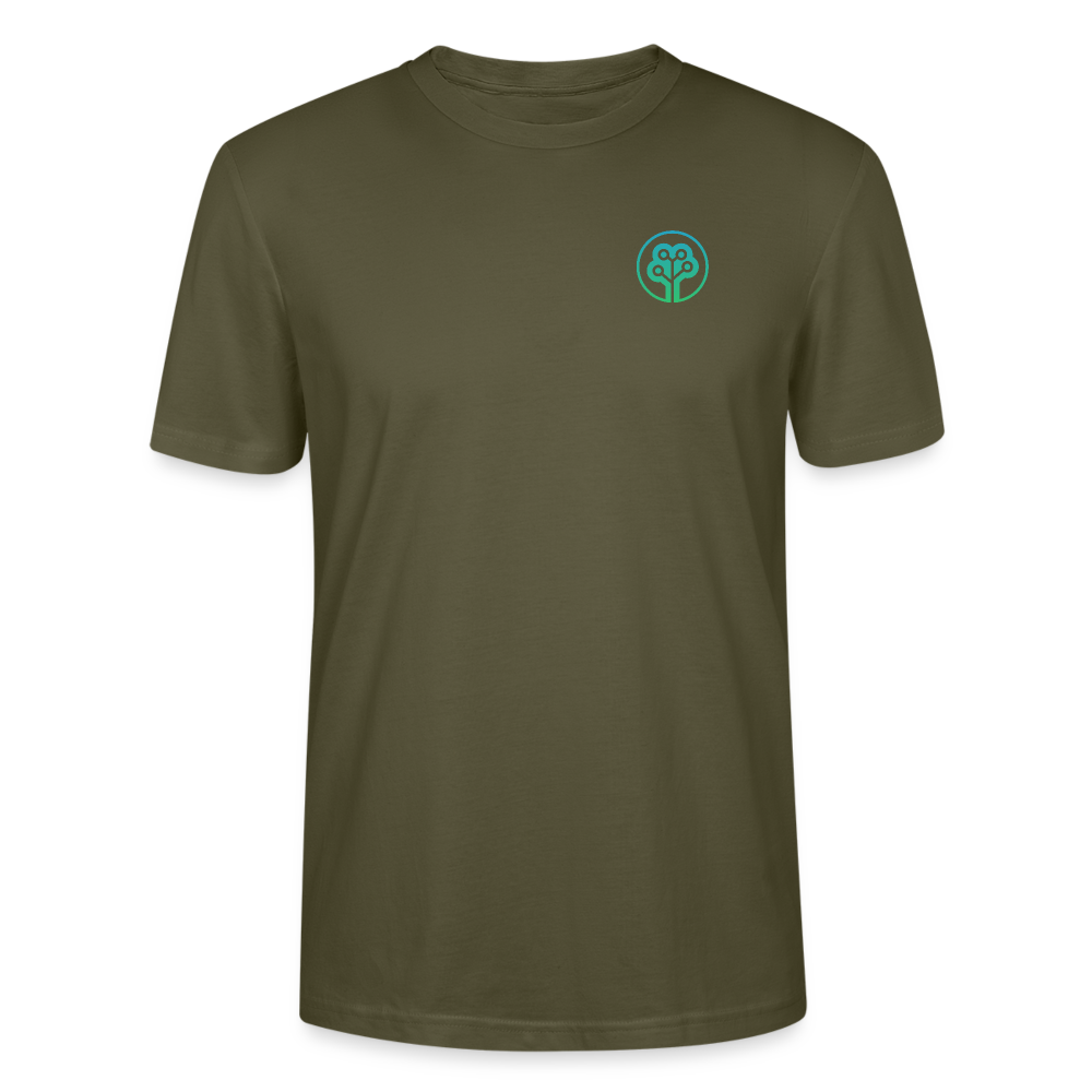 Men's Organic Logo T-Shirt + 10 trees - khaki
