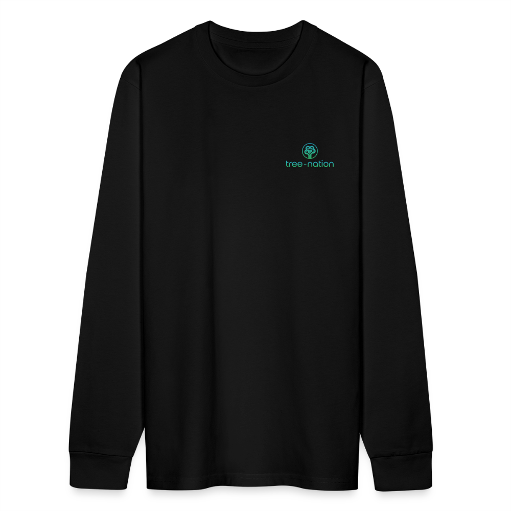 SHIFTS DRY Unisex Organic Longsleeve Shirt - black