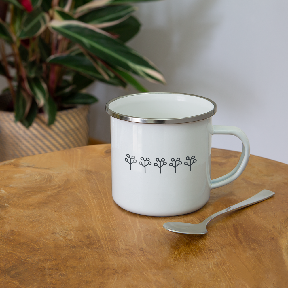 Camper Mug + 10 trees - white