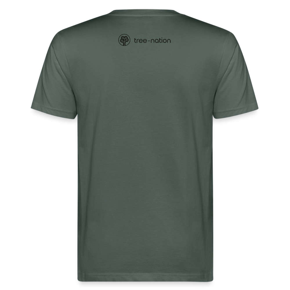 Digital Tree Organic T-Shirt + 10 trees - grey-green