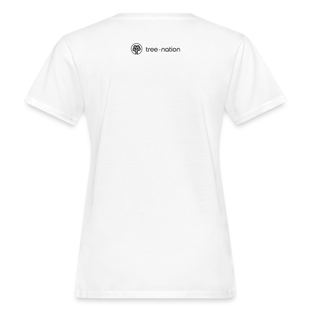 Digital Tree Organic T-Shirt + 10 trees - white