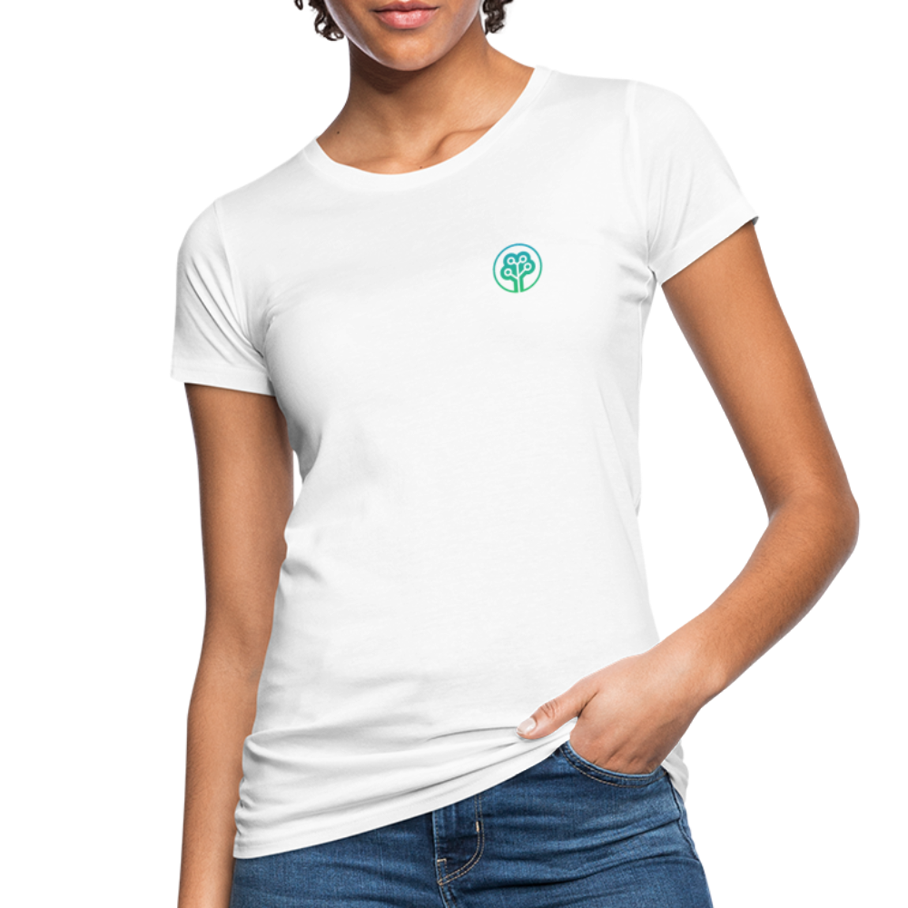 Logo Women Organic T-Shirt + 10 trees - white