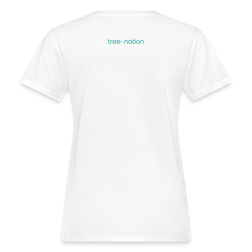 Logo Women Organic T-Shirt + 10 trees - white