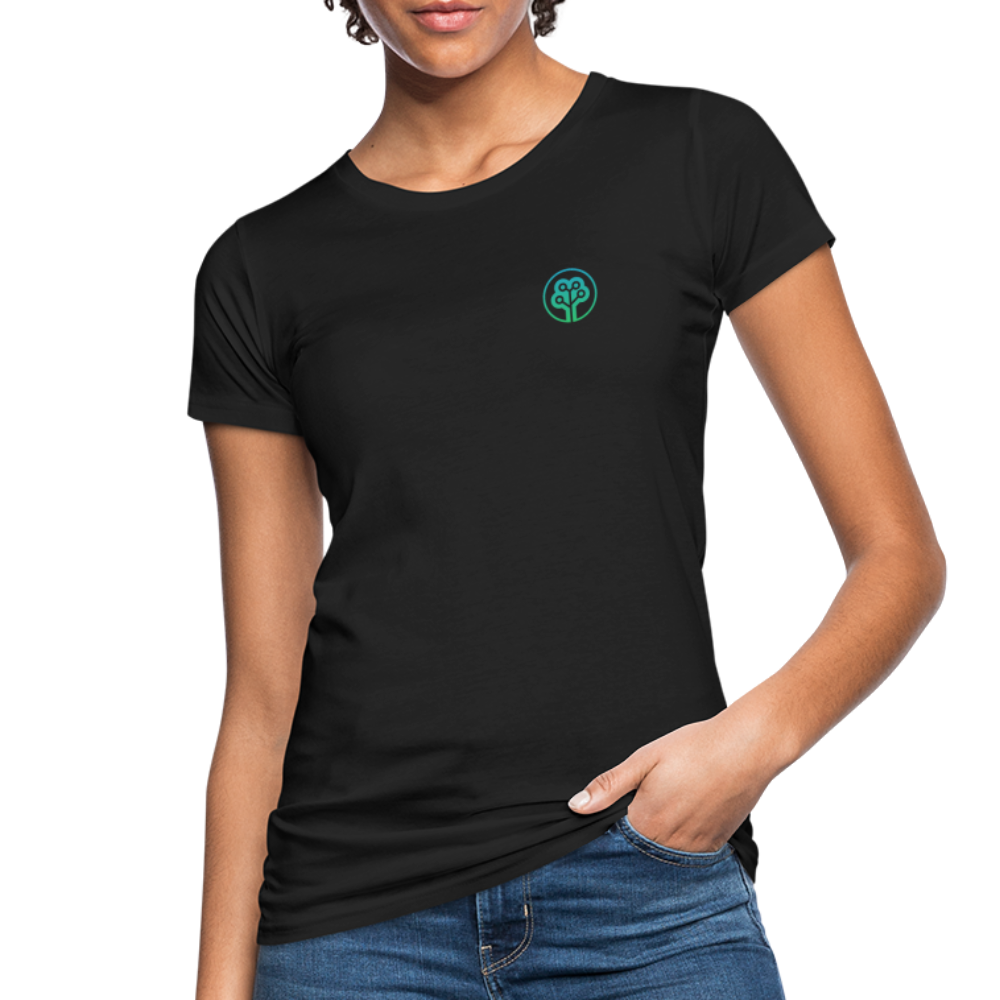 Logo Women Organic T-Shirt + 10 trees - black