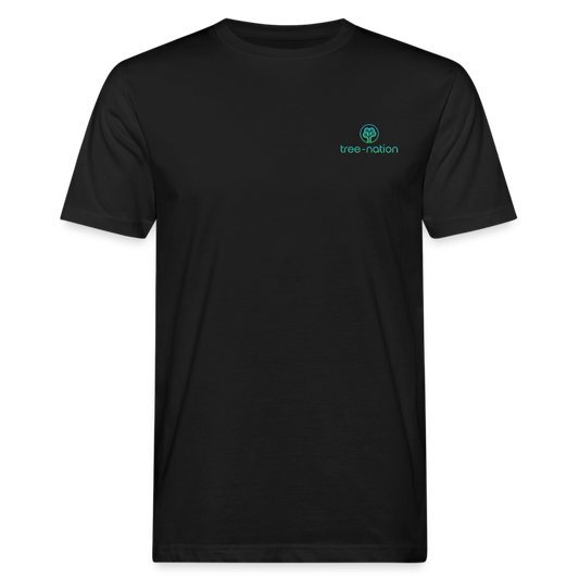 Organic Logo T-Shirt + 10 trees - black