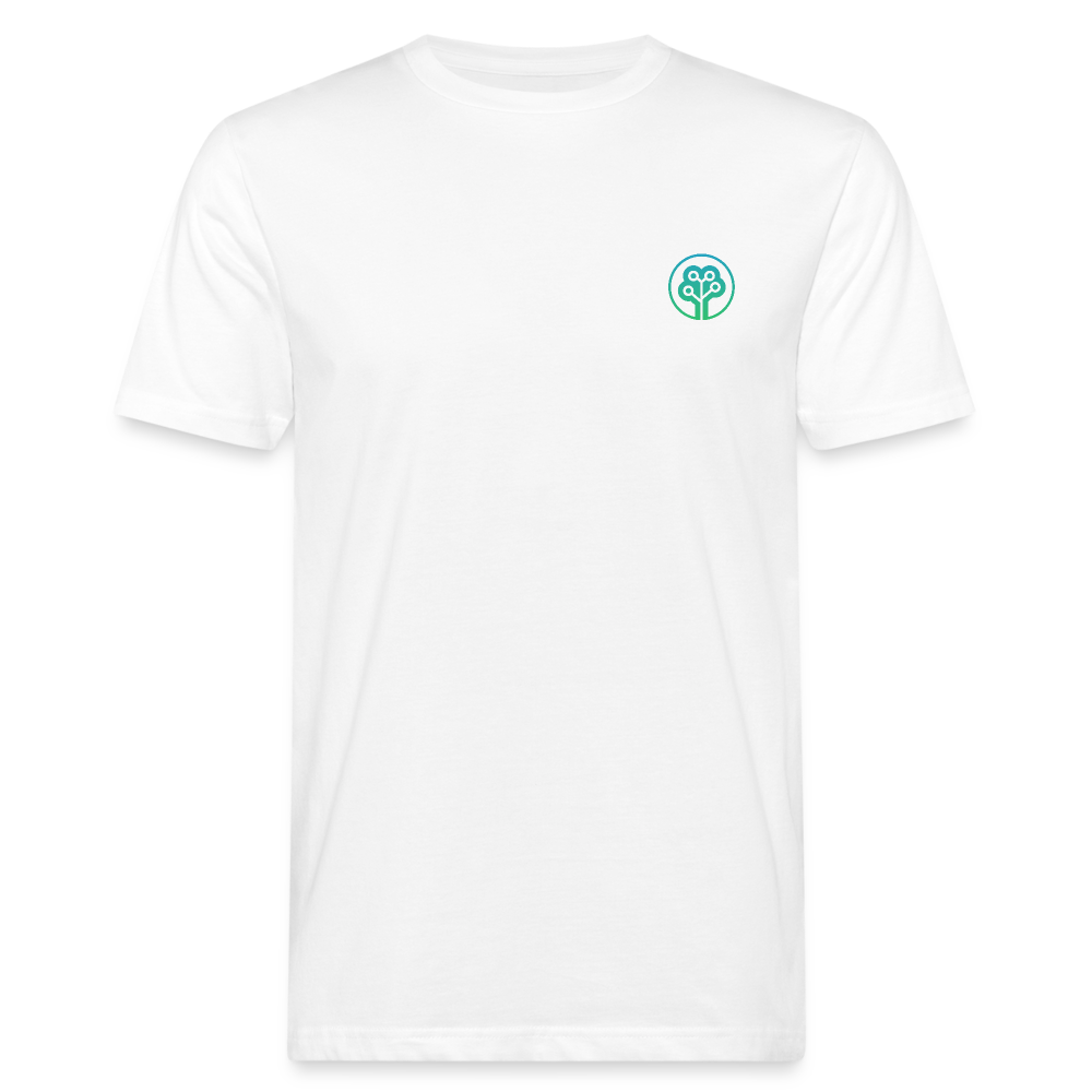 Men's Organic Logo T-Shirt + 10 trees - white