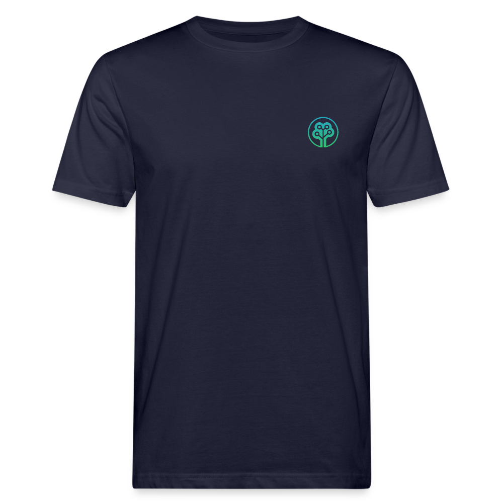 Men's Organic Logo T-Shirt + 10 trees - navy