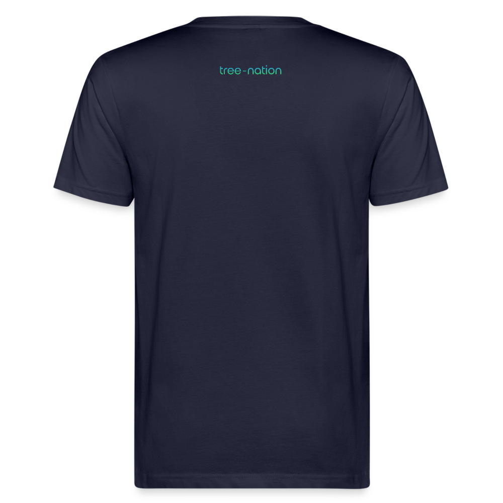 Men's Organic Logo T-Shirt + 10 trees - navy