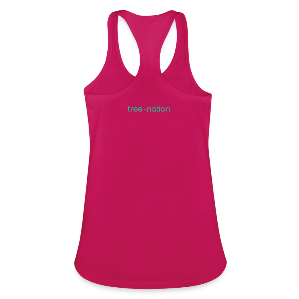 Women's Racerback Tank Top - dark pink