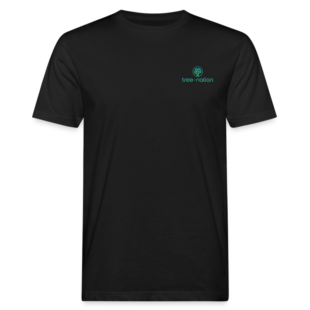 Organic Logo T-Shirt + 10 trees - black