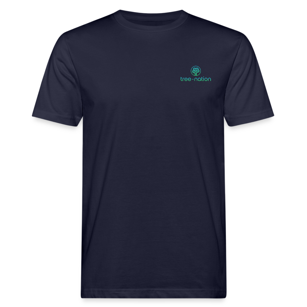 Organic Logo T-Shirt + 10 trees - navy