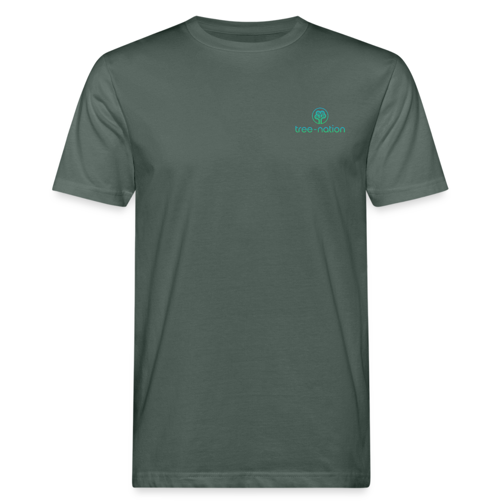 Organic Logo T-Shirt + 10 trees - grey-green