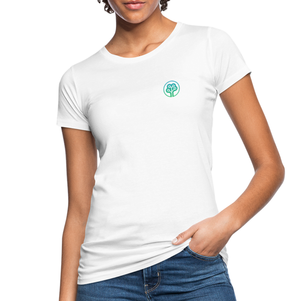 Women's Organic Logo T-Shirt + 10 trees - white