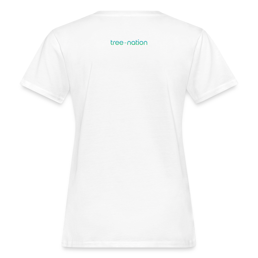 Women's Organic Logo T-Shirt + 10 trees - white